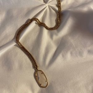 Kendra Scott Necklace ivory/gold